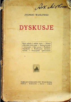 Dyskusje 1910 r.