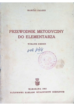 Przewodnik metodyczny do elementarza
