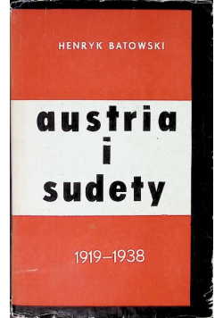 Austria i Sudety 1919 - 1938