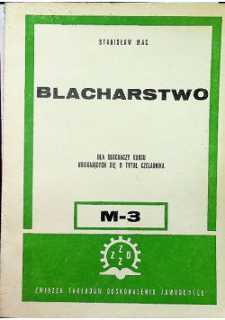 Blacharstwo M 4