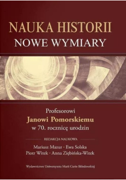 Nauka historii Nowe wymiary