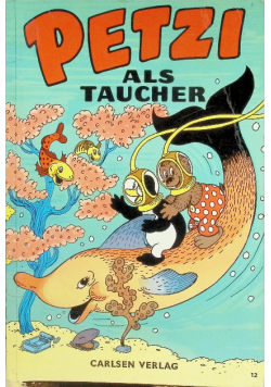 Petzi als taucher