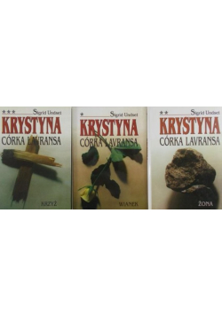 Krystyna córka Lavransa Tom I do III