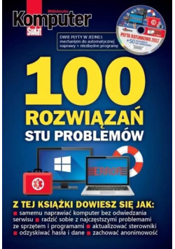 Komputer Świat 100 rozwiązań stu problemów z komputerem i windows
