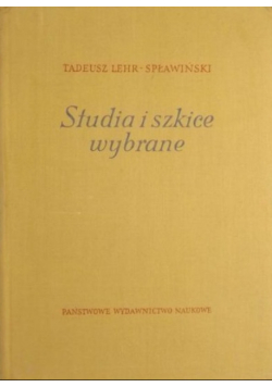 Studia i szkice wybrane