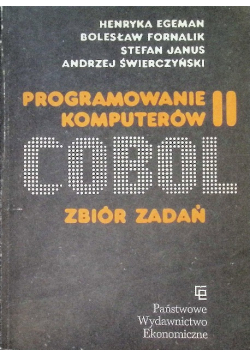Programowanie komputerów II Cobol Zbiór zadań