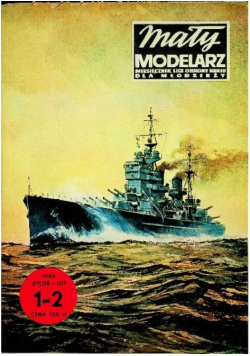 Mały Modelarz Nr 1 i 2 / 86 Brytyjski pancernik King of George V