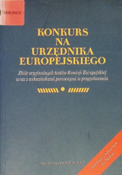 Konkurs na urzędnika europejskiego