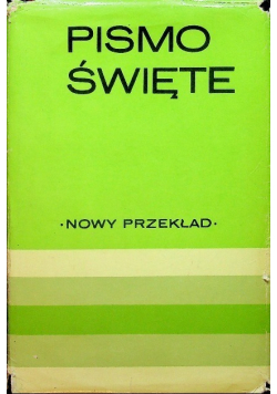 Pismo Święte Nowy przekład