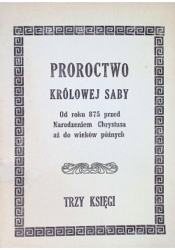 Proroctwo Królowej Saby