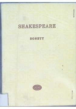 Szekspir Sonety
