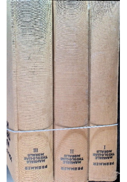 Manliale theologiae moralis Tom I do II
