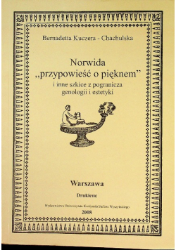Norwida przypowieść o pięknem
