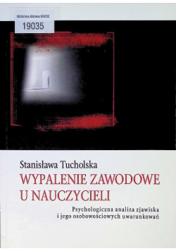 Wypalenie zawodowe u nauczyciel