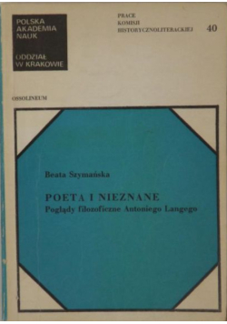 Poeta i nieznane