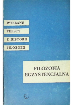 Filozofia egzystencjalna