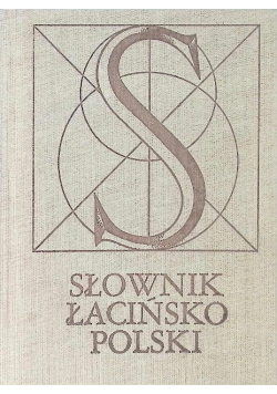 Słownik łacińsko polski