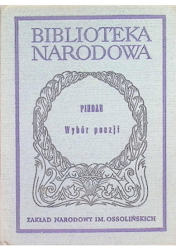 Wybór poezji Pindar