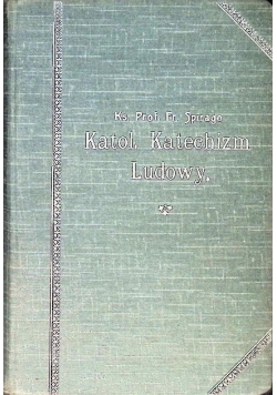 Katolicki katechizm ludowy, 1927 r.