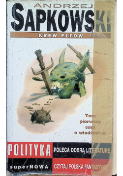 Wiedźmin Tom 1 Krew elfów
