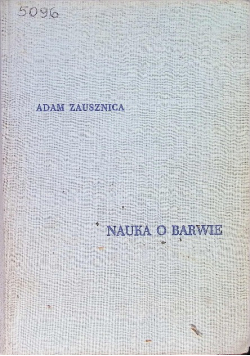 Nauka o barwie