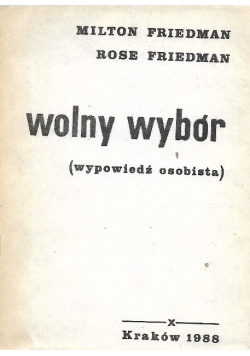 Wolny wybór