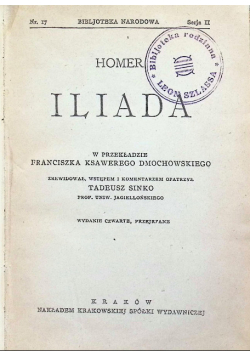 Homera Iljada 1927 r