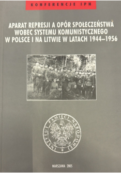 Aparat represji a opór społeczeństwa wobec systemu komunistycznego w Polsce i na Litwie w latach 1944 - 1956