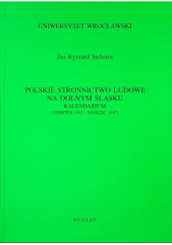 Polskie stronnictwo ludowe na Dolnym Śląsku