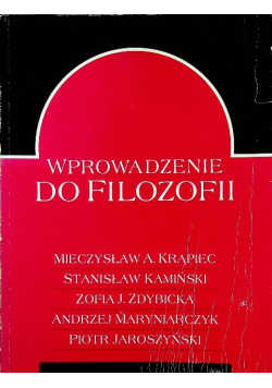 Wprowadzenie do filozofii