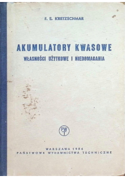 Akumulatory kwasowe