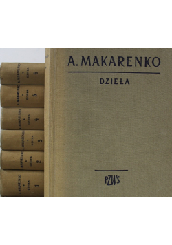 Makarenko Dzieła Tom 1 do 7