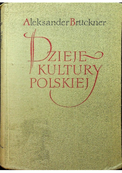 Dzieje kultury polskiej Tom III