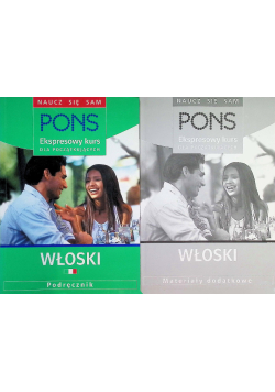 Pons Ekspresowy kurs dla początkujących Włoski podręcznik/materiały dodatkowe