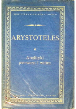 Analityki pierwsze i wtórne