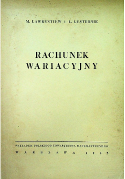 Rachunek wariacyjny