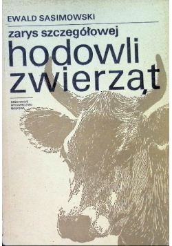 Zarys szczegółowej hodowli zwierząt