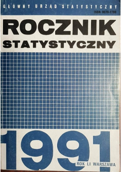 Rocznik statystyczny 1991