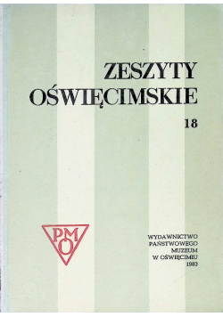Zeszyty Oświęcimskie Nr 18