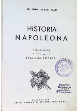Historia Napoleona 1938 r.