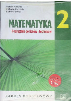 Matematyka 2 Podręcznik dla liceów i techników zakres podstawowy
