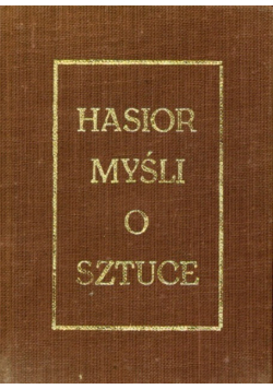 Myśli o sztuce