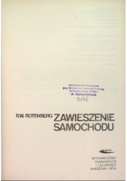 Zawieszenie samochodu
