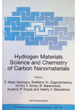 Hydrogen Materials Science and Chemistry of Carbon Nanomaterials