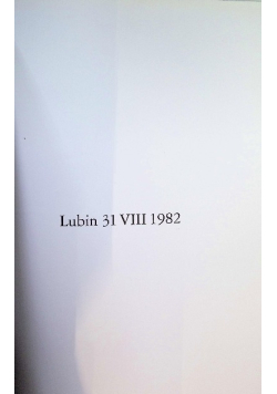 Lubin 31 VIII 1982 Krzysztof Raczkowiak fotografie