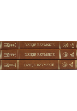 Wielka historja powszechna Tom 3 Dzieje rzymskie Część 1 do 3