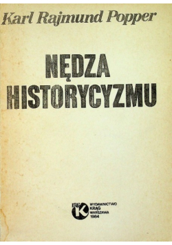 Nędza historycyzmu