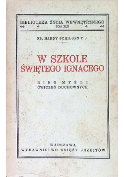 W szkole świętego Ignacego 1939 r.
