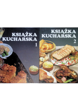 Książka kucharska Przepisy kulinarne narodów Jugosławii Tom 1 i 2