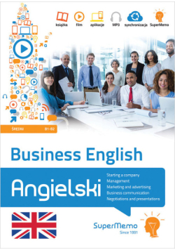 Business English komplet 5 kursów poziom średni B1-B2